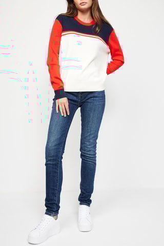 $Sweat - Rouge et bleu