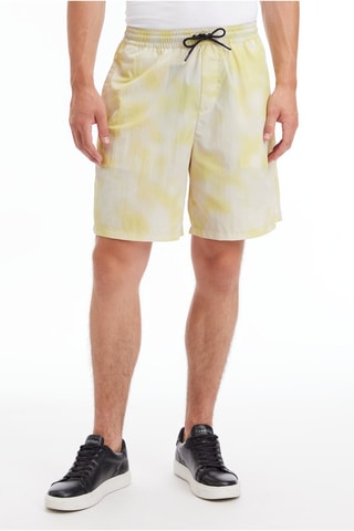 $Short tie and dye Ecru et jaune