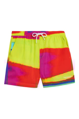 $Short Rouge et pistache