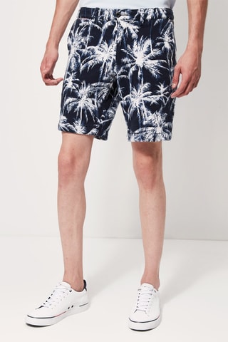 $Bermuda en coton biologique Bleu marine