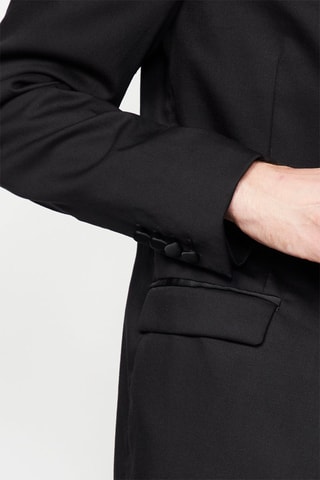 $Blazer en laine Noir