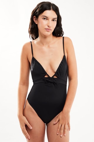 $Maillot 1 pièce - Noir