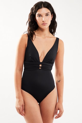 $Maillot 1 pièce - Noir