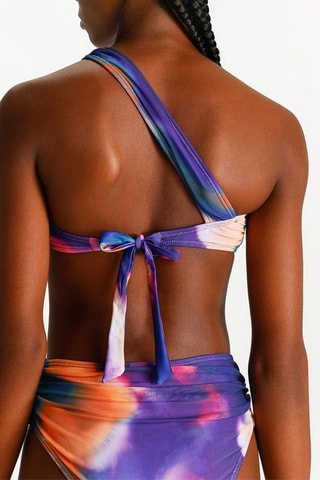 $Haut de maillot tie and dye - Violet