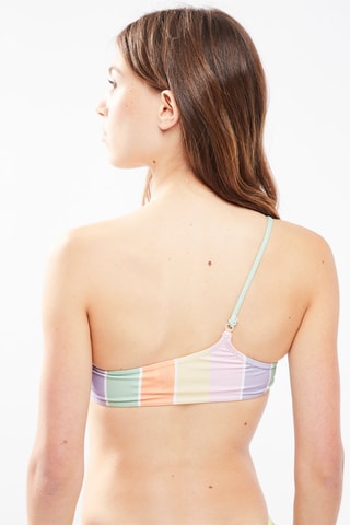 $Haut de maillot asymétrique - Vert clair