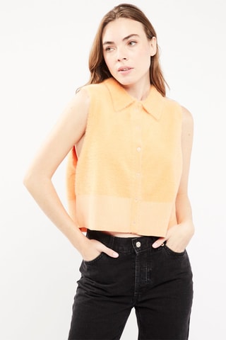 $Gilet sans manches - Orange