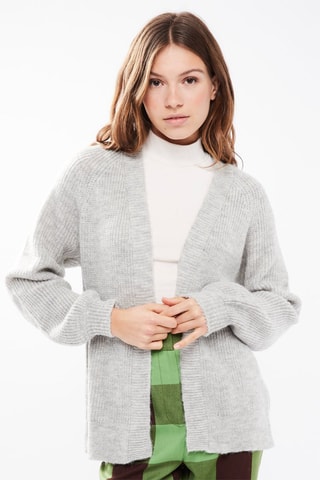 $Gilet - Gris clair