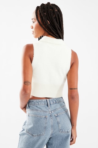 $Gilet sans manches - Blanc