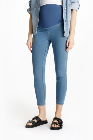$Jegging de maternité - Bleu