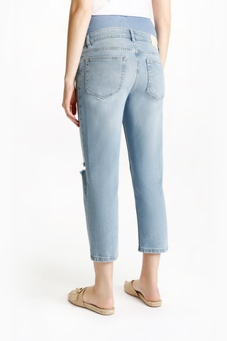 $Jean de maternité 7/8 - Bleu