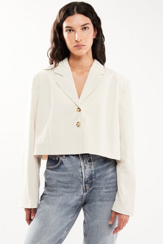 $Veste courte - Beige