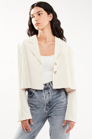 $Veste courte - Beige