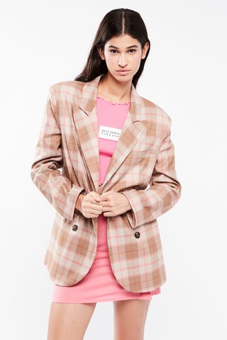$Veste - Ecru et beige