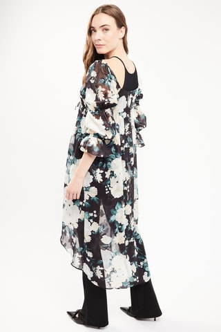 $Blouse longue - Noir
