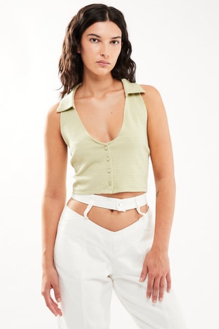 $Crop top - Vert d’eau
