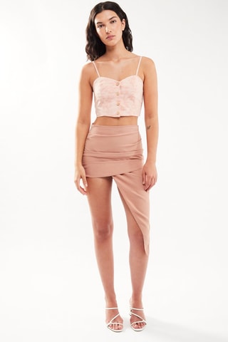 $Crop top - Rose poudré