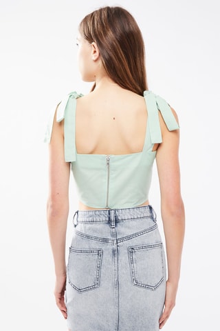 $Crop top - Vert d’eau
