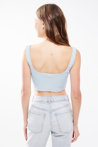 $Crop top - Bleu clair