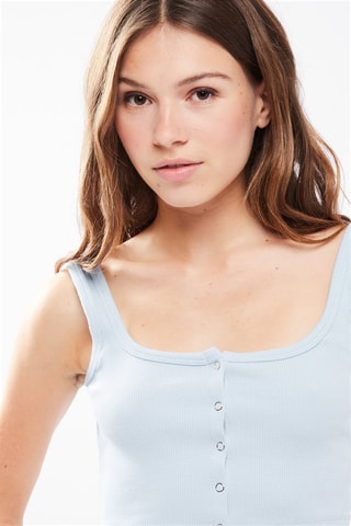 $Crop top - Bleu clair