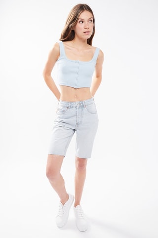 $Crop top - Bleu clair