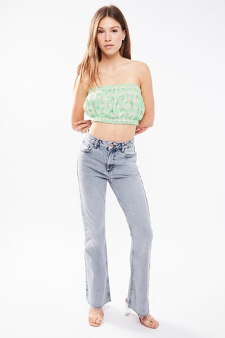 $Crop top bustier - Vert clair