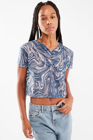 $Crop top - Bleu - Petite