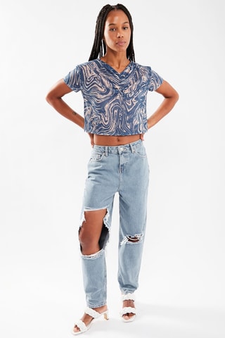 $Crop top - Bleu - Petite