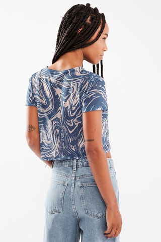 $Crop top - Bleu - Petite