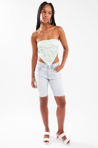 $Top bustier - Vert