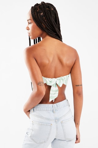 $Top bustier - Vert