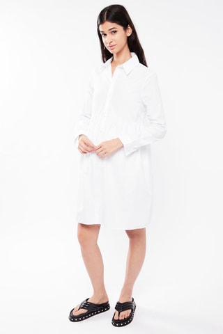 $Robe chemise de maternité - Blanc