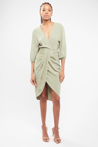 $Robe midi - Vert