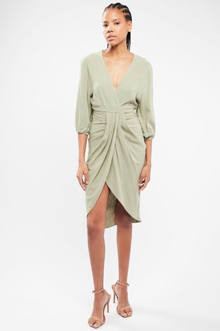 $Robe midi - Vert