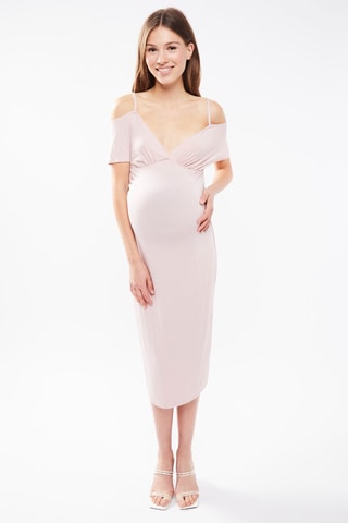 $Robe de maternité - Rose