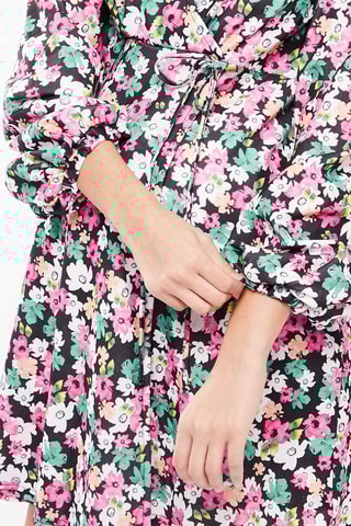 $Robe de maternité - Fuchsia et turquoise