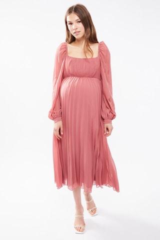 $Robe de maternité - Vieux rose