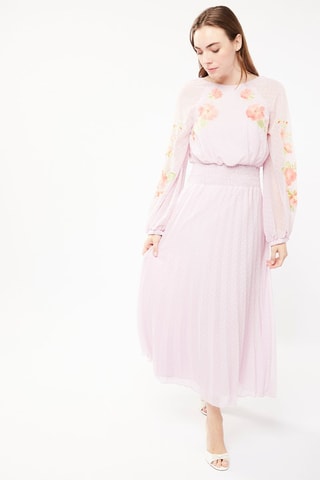 $Robe midi - Mauve
