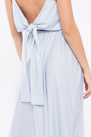 $Robe longue - Bleu clair