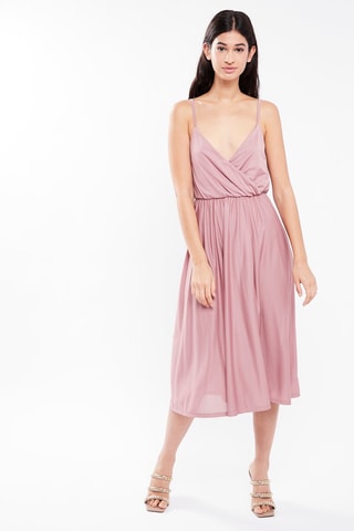 $Robe midi - Rose
