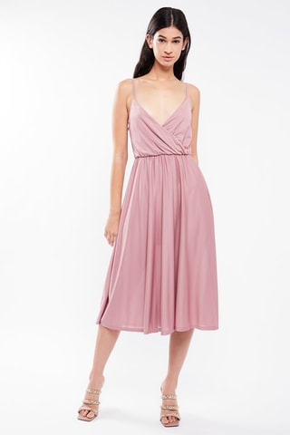 $Robe midi - Rose
