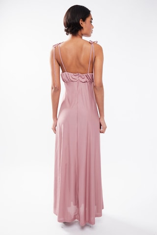 $Robe longue - Rose