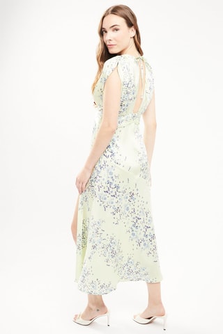 $Robe midi - Vert clair et bleu clair