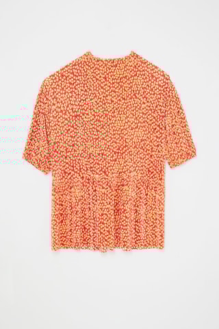$T-shirt - Rouge et jaune - Curve