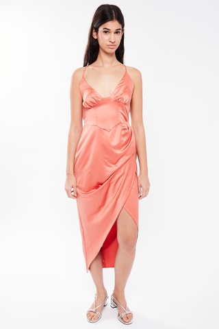 $Robe portefeuille - Orange