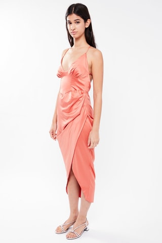 $Robe portefeuille - Orange
