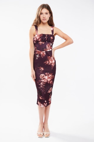 $Robe midi - Violet