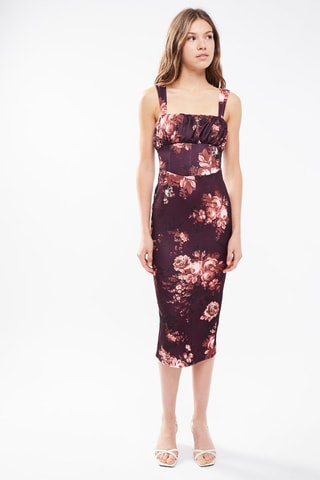 $Robe midi - Violet