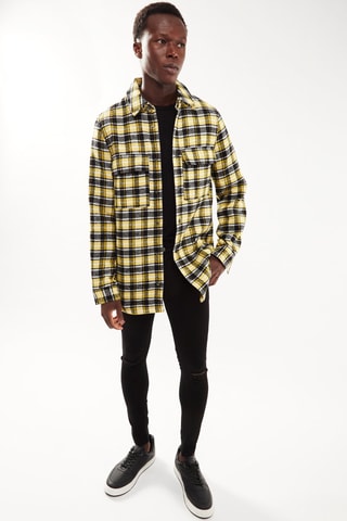 $Surchemise - Blanc et jaune
