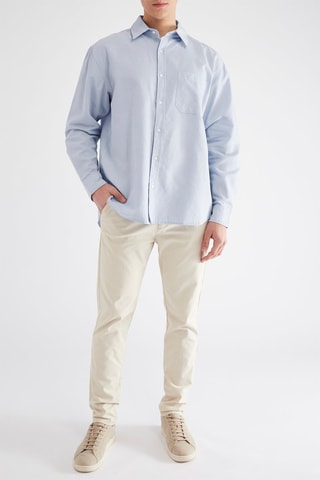 $Chemise oversize - Bleu