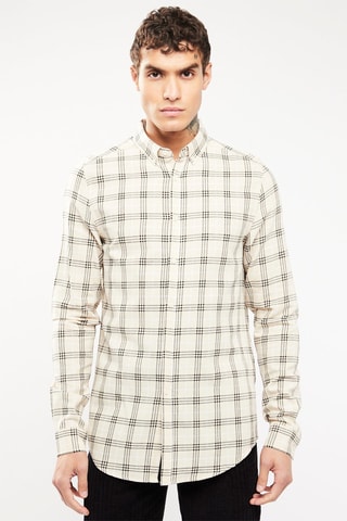 $Chemise regular - Beige